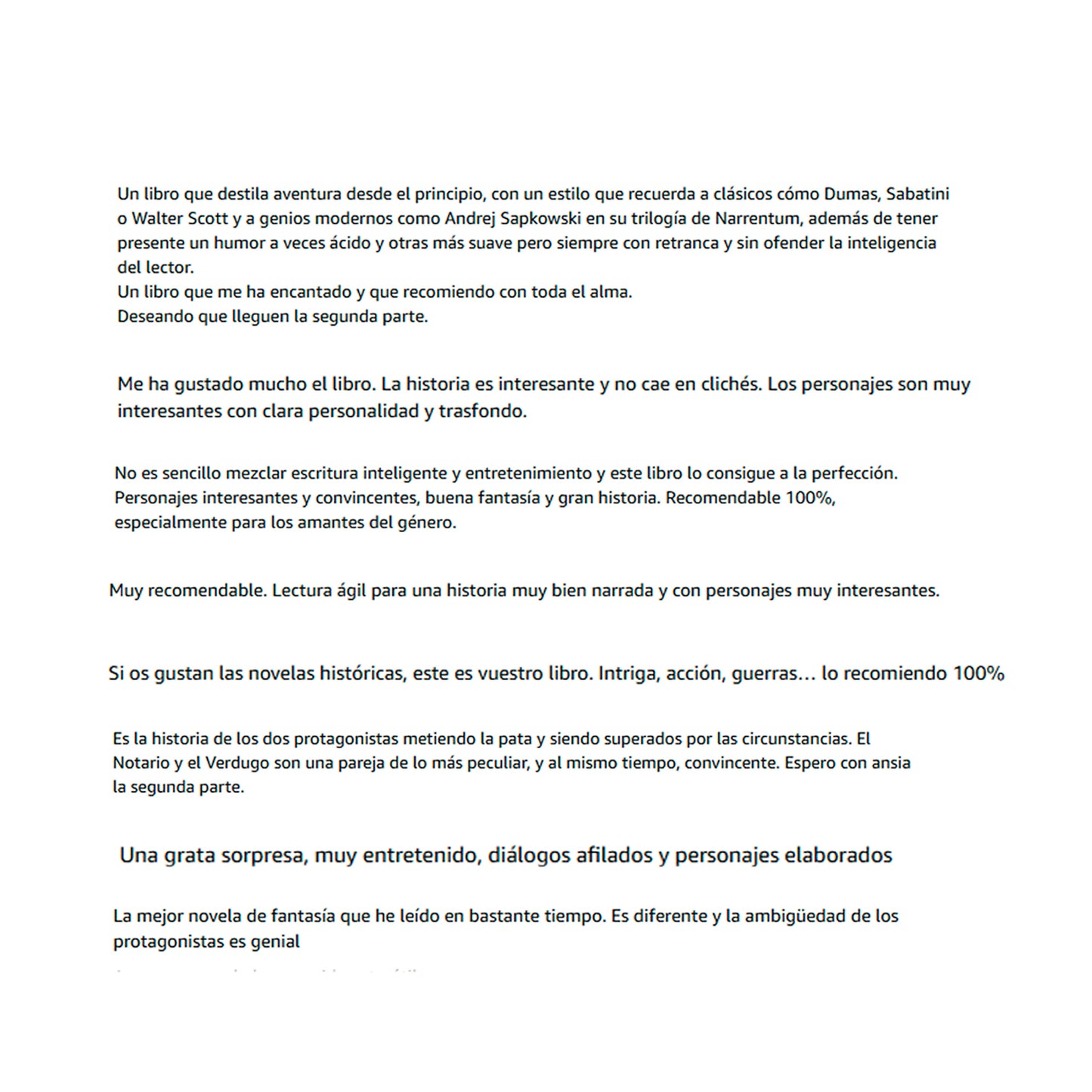 ++Novelas en Pack++ PREVENTA El Verdugo y el Notario
